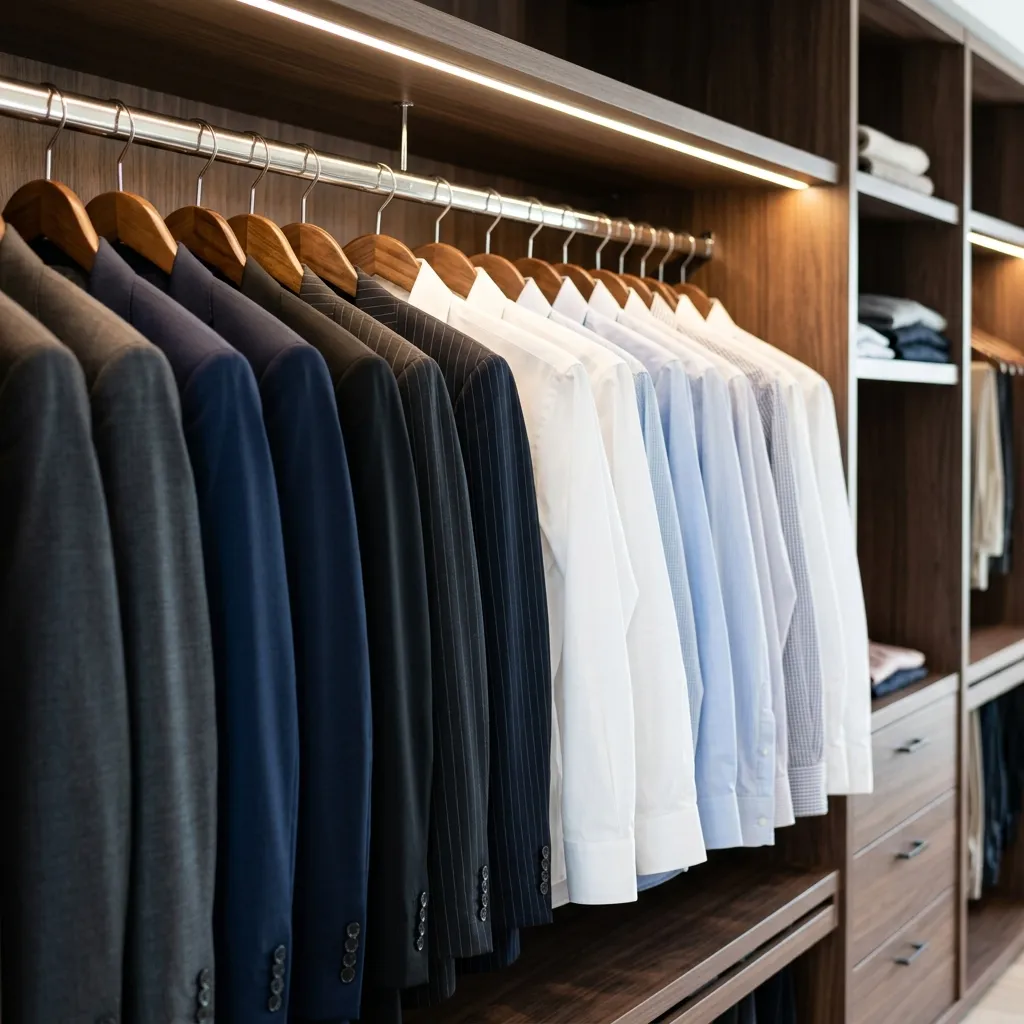 Expert dry cleaning and steam pressing